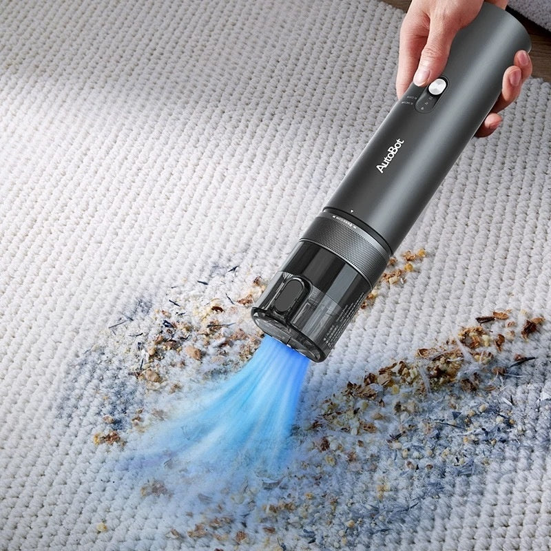 Car Vacuum Cleaner with Self-Cleaning and Inflatable Features