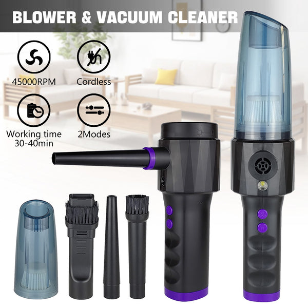 Premium Wireless Handheld Car Vacuum Cleaner with attachments