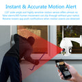 Outdoor Wireless Surveillance Camera with Rotating Design and WiFi Connectivity