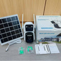Dual-Lens 4G Solar Surveillance Camera for Outdoor Monitoring